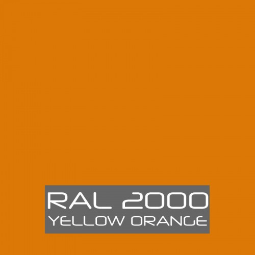 RAL 2000 Yellow Orange tinned Paint